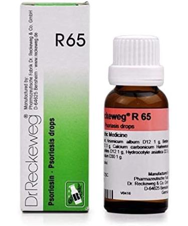 Dr. Reckeweg R65 Psoriasis Drops (22ml) - Natural Relief for Psoriasis Symptoms - Buy Online on GoSupps.com