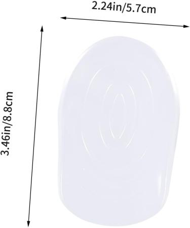 FOMIYES 6 Pairs Heel Pads - Silicone Insoles for Comfortable Shoes | Assorted Colors - Buy Online on GoSupps.com