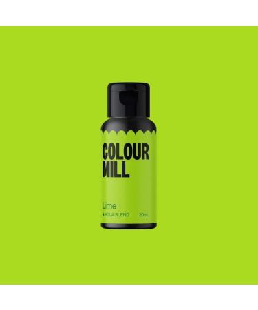 Colour Mill Aqua Blend Lime 20 ml - Buy Online on GoSupps.com