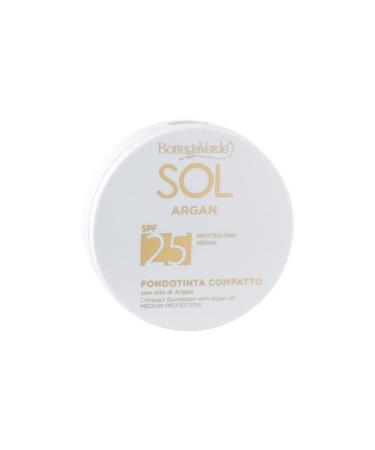 Bottega Verde SOL Argan - Compact foundation with argan oil SPF25 - Natural