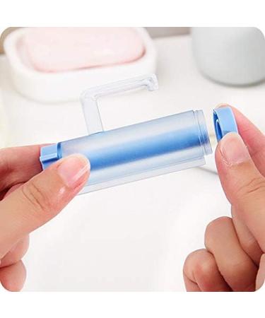 Toothpaste Squeezer Dispenser Tooth Paste Holder Plastic Rolling Tube Toothpaste Squeezer Toothpaste Seat Holder Stand Rotate Toothpaste Dispenser for Bathroom - Buy Online on GoSupps.com