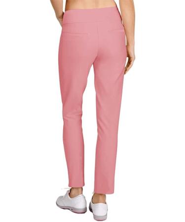 Aurgelmir Women's Lightweight Golf & Yoga Pants - Pink, Small | Stretch Straight Leg Work Pants - Buy Online on GoSupps.com