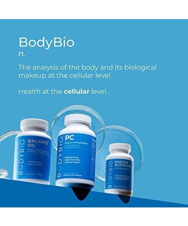 BodyBio Evening Primrose Oil 180 Softgels - Natural Gamma Linolenic Acid for Healthy Skin & Hormone Balance - Non-GMO Cold Pressed - Buy Online on GoSupps.com