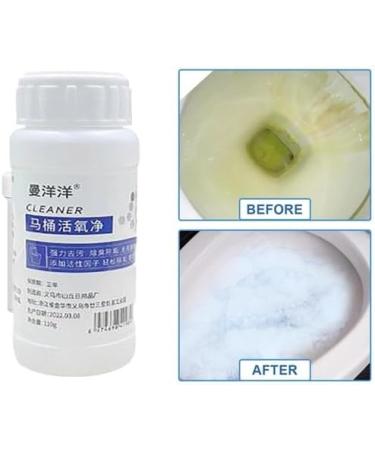 Splash Toilet Cleaner Foaming Powder Touch Free Fizzy Foam Toilet Cleaner Powerful Pipe Dredging Agent Toilet Active Oxygen Agent Easy To Help You Solve In Toilet Cleaning No Peculiar Smell (6pc) - Buy Online on GoSupps.com