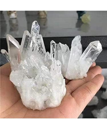 1pc 150-200g Folk Crafts Natural Clear Quartz Minerals Specimen Crystals Cluster - Buy Online on GoSupps.com