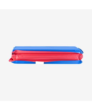 KinderMat, 1" Thick KinderMat, 4-Section Rest Mat, 45" x 19" x 1", Red/Blue, Great for School, Daycare, Travel, and Home, 100% Made in USA 1.0 Inch Mat