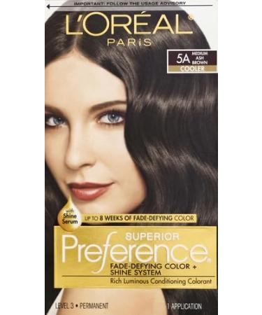Shop L'Or al Paris Preference #5A Ash Brown - Long-Lasting Hair Color | International Shipping Available - Buy Online on GoSupps.com