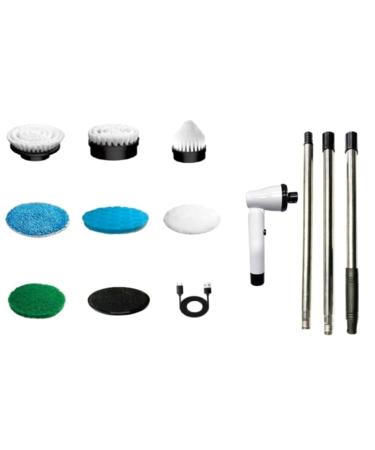 Jbnmvc Electric Scrubber Electric Bathroom Cleaning Brush Suitable for Cleaning Walls/Floors/Bathrooms/Kitchens/Cars