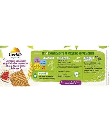GERBL - Fig and Bran Biscuits 210G - Pack of 4 - Special Offer - Buy Online on GoSupps.com