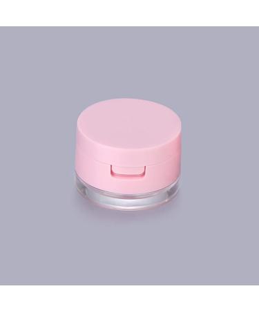 AKOAK 3ml Reusable Plastic Powder Box with Mirror - Leak-free Mini Travel Makeup Container - Buy Online on GoSupps.com