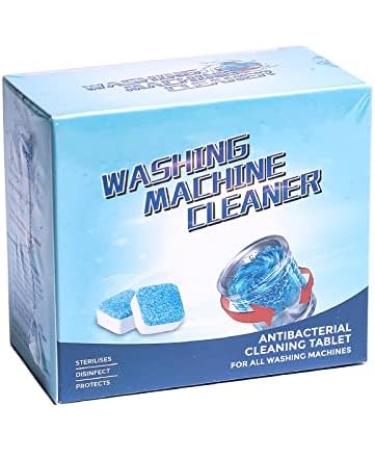 NC Washing Machine Cleaner Descaler 12 Pack - Deep Clean HE Front Loader & Top Load Washer - Remove Residue & Odor - Laundry Tub Seal - (12 Tablets) - Buy Online on GoSupps.com
