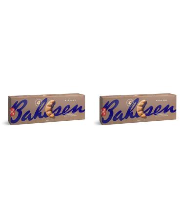 Bahlsen Kipferl - Pack of 2 - Shortcrust biscuits with finely ground hazelnuts (1 x 125 g) Vanilla flavour 125 g (Pack of 2)
