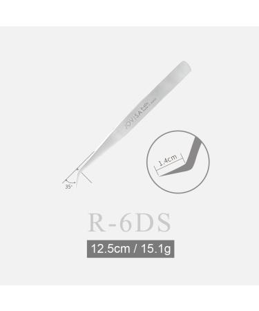 JOVISA R-6Ds Tweezer: Japan-Made Stainless Steel Eyelash Extension Tweezers for Mega Volume and 3D/6D Mink Lashes - Buy Online on GoSupps.com