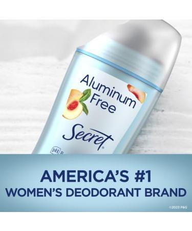 Buy Sec.ret Aluminum Free Deodorant for Women - White Peach 2.4 oz | Natural & Safe Deodorant | Shop Worldwide - Buy Online on GoSupps.com