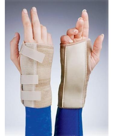 FLA 6" Cock-Up Elastic Wrist Brace Immobolizer Support Small Right