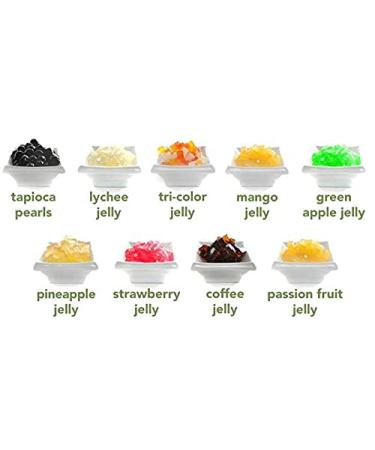 Sour Green Apple Coconut Jelly Dessert Topping - Buddha Bubbles Boba - Buy Online on GoSupps.com