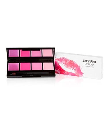 Coastal Scents Lip Quad - Juicy Pink | Long-lasting Lip Color Palette - Buy Online on GoSupps.com