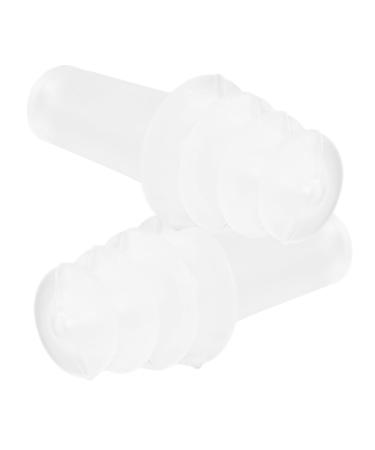 1 Pair Noise Reduction Ear Buds Sound Blocking Noise Canceling Reduction Snoring Blocking Ear Protection Plug Simple Sleeping Hemobllo