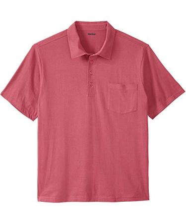 KingSize Men s Big Tall Lightweight Pocket Golf Polo Shirt XX