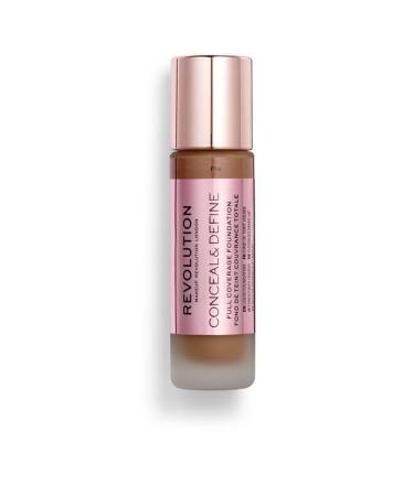 Makeup Revolution Conceal & Define Foundation (F14 23 mL) 23 ml (Pack of 1) F14