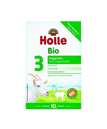 Holle Goat Milk 3 (400g) - Premium Organic Formula for Infants | International Shipping Available - Buy Online on GoSupps.com