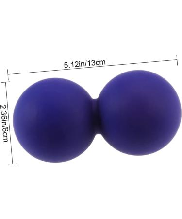 Buy Beavorty 2-St Peanut Massage Ball | Double Fitness Scooter & Silicone Yoga Roller for Foot Sole Relief - Buy Online on GoSupps.com