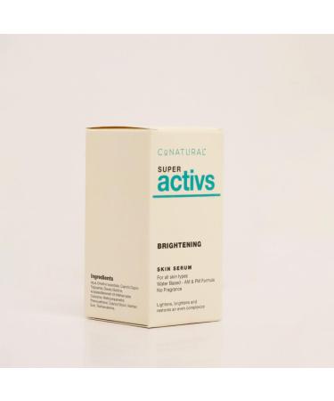Conatural Brightening Serum 30ml | Radiant Face Serum for Even Skin Tone & Hydration | Antioxidant-Infused Water-Based Formula for Luminous Complexion - Buy Online on GoSupps.com