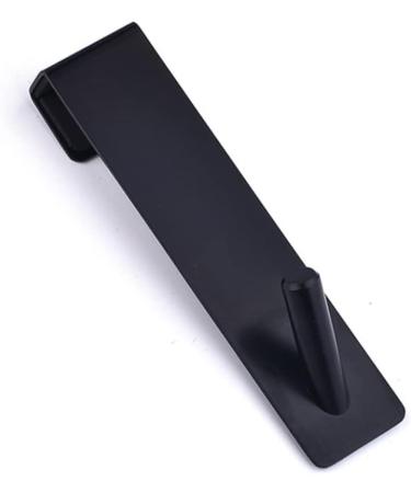 Generic 6 Pcs Bathroom Door Hook Checkered Dinner Plates Purse Hooks Key Chain Glass Door Stainless Steel 17.8X4CMx3pcs Blackx3pcs - Buy Online on GoSupps.com