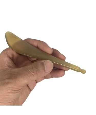 Natural horn scraper scraping board face-lifting massage tool wrinkle-removing random color