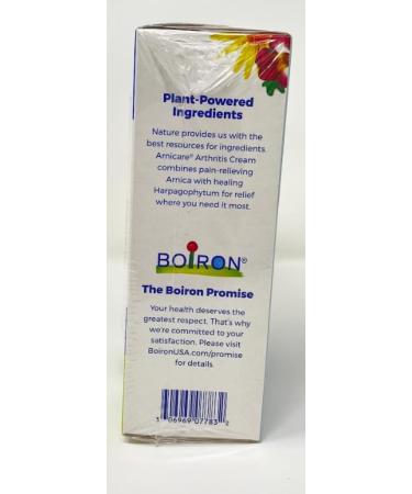 Boiron Arnicare Arthritis Cream 4.2 oz Pump (Pack of 2) Bundle with Pen - for Pain Relief of Knees Hands Wrists Elbows Joints & Muscles Quickly Absorbed & Fragrance-Free - Buy Online on GoSupps.com