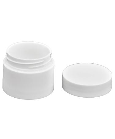 10Pcs Round 5g Reusable Cream Bottles, White - Refillable Serums & Cream Containers - Buy Online on GoSupps.com