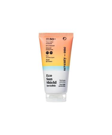 Seventyone Percent |Eco Sun Shield SPF 50+ very high sun protection face |Without white spots on the faceVegan |Uva 24 |100% mineral filters - 100% of course - Made in France |40 ml - Buy Online on GoSupps.com