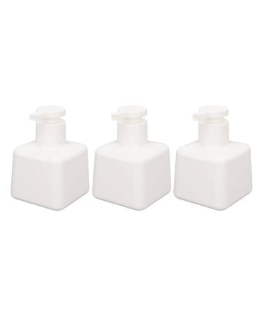 EVTScan 3pcs 200ml Travel Empty Pump Bottles - Refillable Lotion Dispenser for Shampoo & Liquids - Buy Online on GoSupps.com