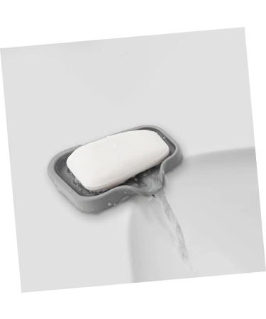 Ciieeo 6 Pcs Silicone Soap Dish Silicone Travel Soap Draining Holder Soap Dish with Drain Soap Container Soap Holder for Shower Wall Silicone Container Bathroom Silica Gel Jewelry Tray - Buy Online on GoSupps.com