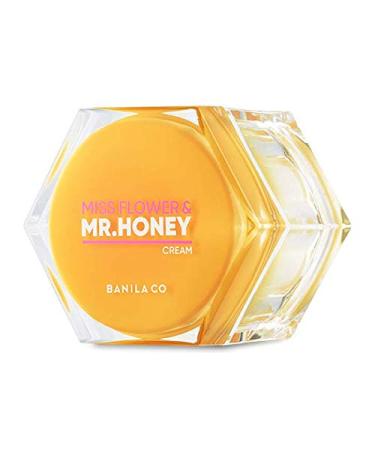 Miss Flower & Mr Honey Propolis Extract Cream - Honey Butter Cream for Deep Skin Nourishment - Moisturizing Facial Cream with Honey and Yellow Flower Complex - Free of Parabens and Sulfates - 3.84oz 3.84 Ounce (Pack of 1...