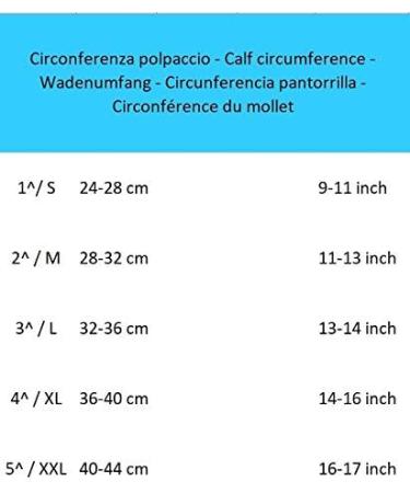 Buy MANIFATTURA BERNINA Saniform 4015 - XL Graduated Compression Calf Stockings | International Shipping Available - Buy Online on GoSupps.com