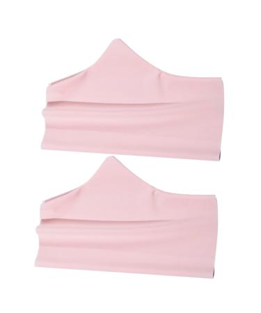 Healeved 2 Pairs Ice Silk Nail Gloves Nail Art Fingerless Gloves Gel Nail Lamp Gloves Uv Protective Sleeves Glove Gloves for Nail Manicure Gloves Anti Uv Pink Nylon Miss Care Anti Gloves - Buy Online on GoSupps.com