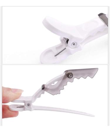 24 PCS Plastic Crocodile Hair Hairdressing Sectioning Clamp Hair Styling Clips - Buy Online on GoSupps.com