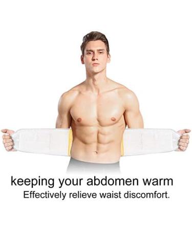 Dioche Abdomen Belt - Waist Trimmer & Support Brace for Stomach & Back Lumbar Health (L) | International Shipping - Buy Online on GoSupps.com