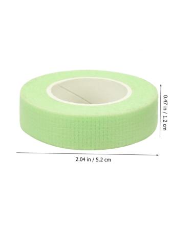 FOMIYES 25 Rolls Makeup Artist Must Haves Lash Tape Green Tape Pro Tape Lash Supplies for Lash Techs Makeup Tape Eyelash Fabric Tape Body Wash Wipes Breathable Non-woven Fabric - Buy Online on GoSupps.com