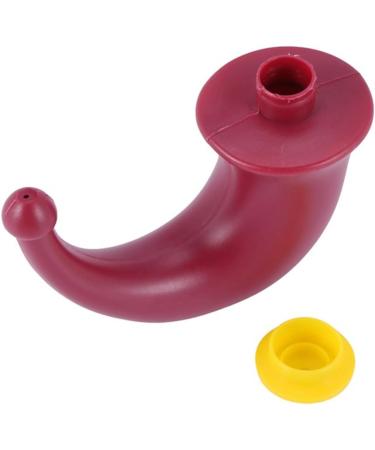 Aboiledy 2 Pieces Neti Pot Wash Nose Sinus Irrigation System 200ml Yoga Neti Pot Nasal Rinse Nose Cleanser - Buy Online on GoSupps.com