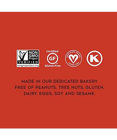 88 Acres Apple Ginger Crisp Granola Bars - Gluten Free, Nut-Free, Vegan, Non-GMO - 12 Pack - Buy Online on GoSupps.com