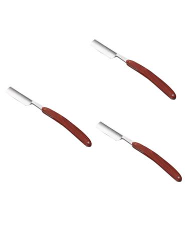 Beavorty 3pcs razor safe razor stainless steel hair clip man