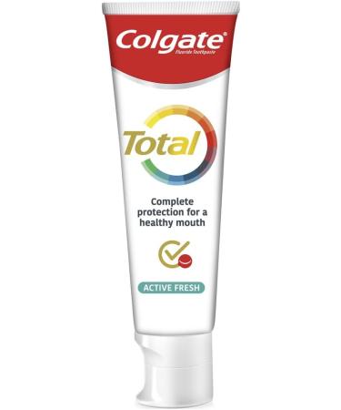 Colgate Total Plus Healthy Fresh Toothpaste 75ml - 12 Hours Tooth Protection & Oral Care for Healthy Teeth Gums Cheeks & Tongue - Buy Online on GoSupps.com