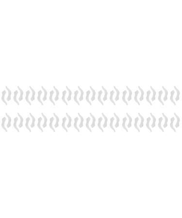 Doitool 30 pair of anti-slip cover for glasses glasses made of silicone glasses holder anti-holder for glasses over glasses over glasses sunglasses Sportsonnen glasses white pebble gel suite 4x1.3 cmx3pcs whitex3stk