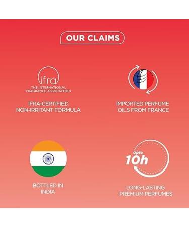 Blush Woman Eau De Parfum Perfume with Red Fruits Moss Vanilla & Sandalwood|Premium Long Lasting Musky and Woody Fragrance for Women 100ML - Buy Online on GoSupps.com