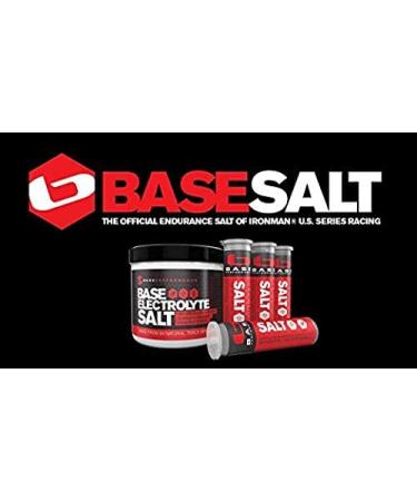 BASE Performance Electrolyte Salt Tub 226 Servings with 3 Race Vials - Refillable Electrolyte Supplements - Buy Online on GoSupps.com