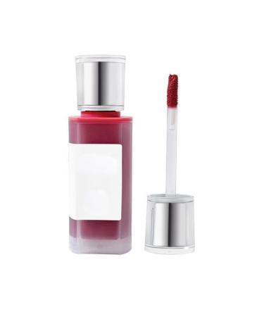 BADALO Velvet Mist Water Mist Lip Mud Soft Silky Matte Vegan White Non-Stick Lip Gloss Lip Glaze Lipstick (Color : 4 red smoke bean paste)