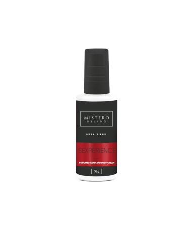 Mistero Milano Perfumed - Hand Cream and Body Cream for Women - Hand Care - Moisturising Cream - Hand Cream Cracked Hands - Fruity Floral Fragrance - Sexperience 70 g