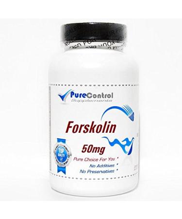 Forskolin 50mg // 180 Capsules // Pure // by PureControl Supplements